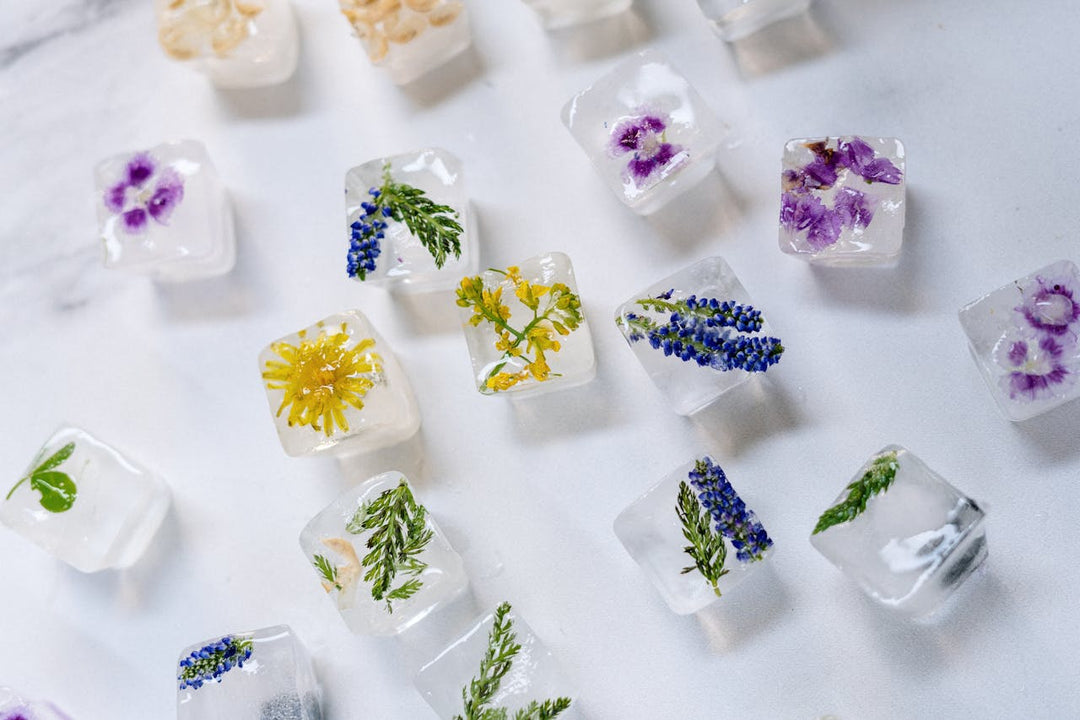 How to Make Beautiful Flower Ice Cubes