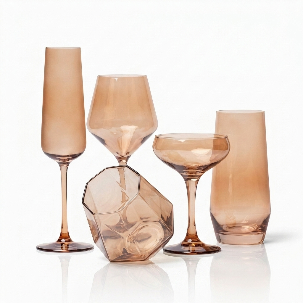 Smoke Amber Glassware: Meet Our New Tinted Glass Collection