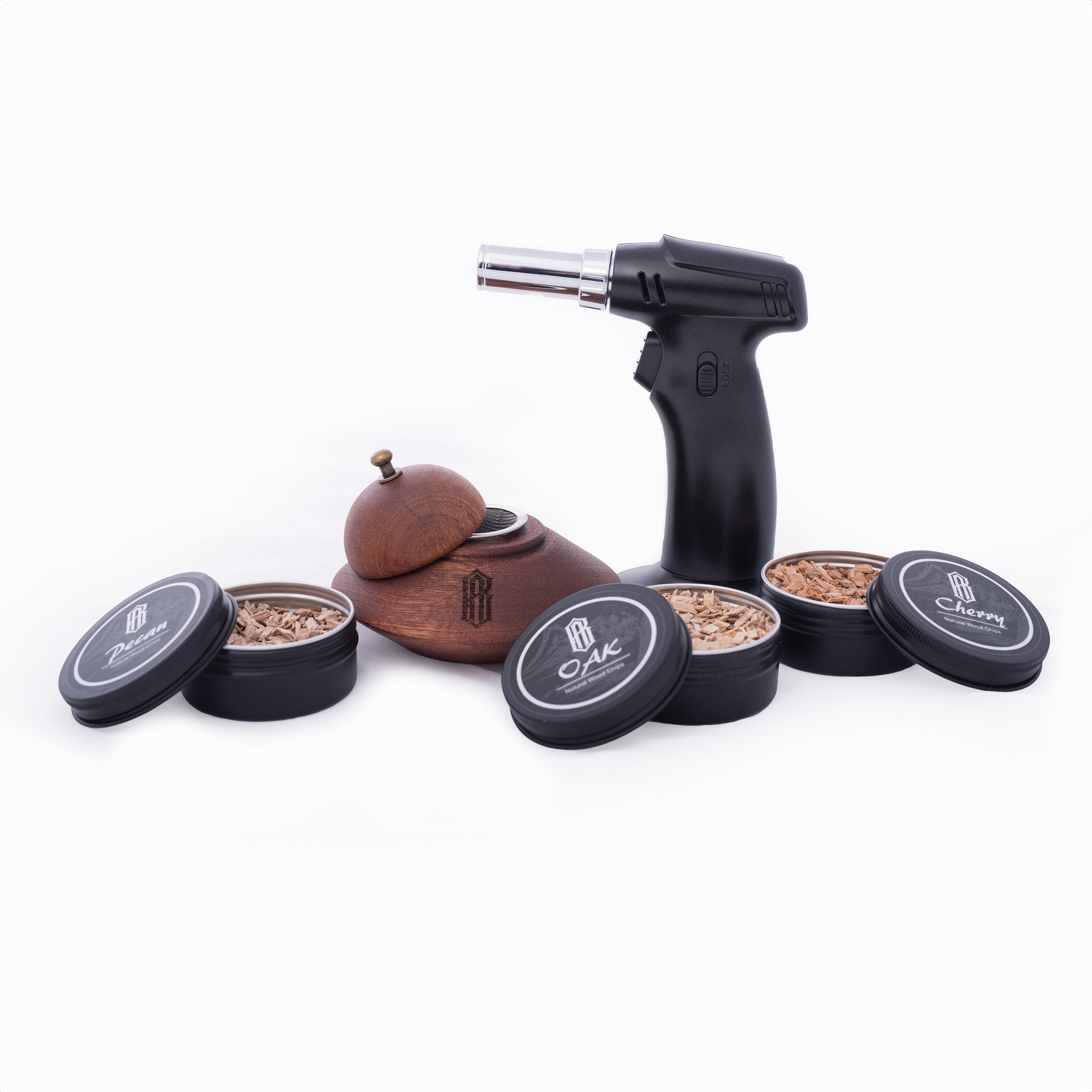 Barrel Aged Trading Co. Whiskey Smoker Kit in Gift Box – Crafted