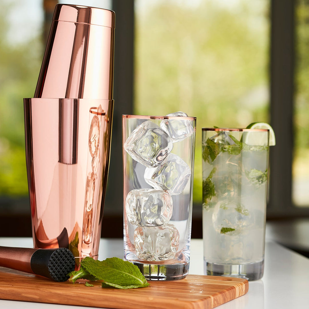 Copper Plated Boston Shaker