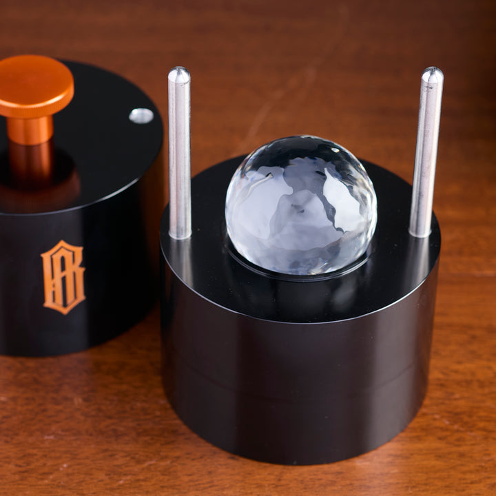 Barrel Aged Trading Co. Ice Baller Press in Wood Box