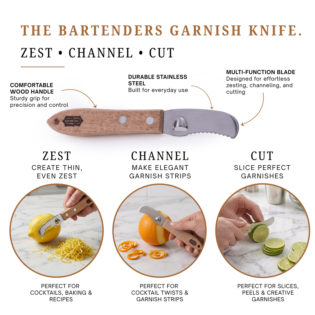 The Bartender's Garnish Peeler