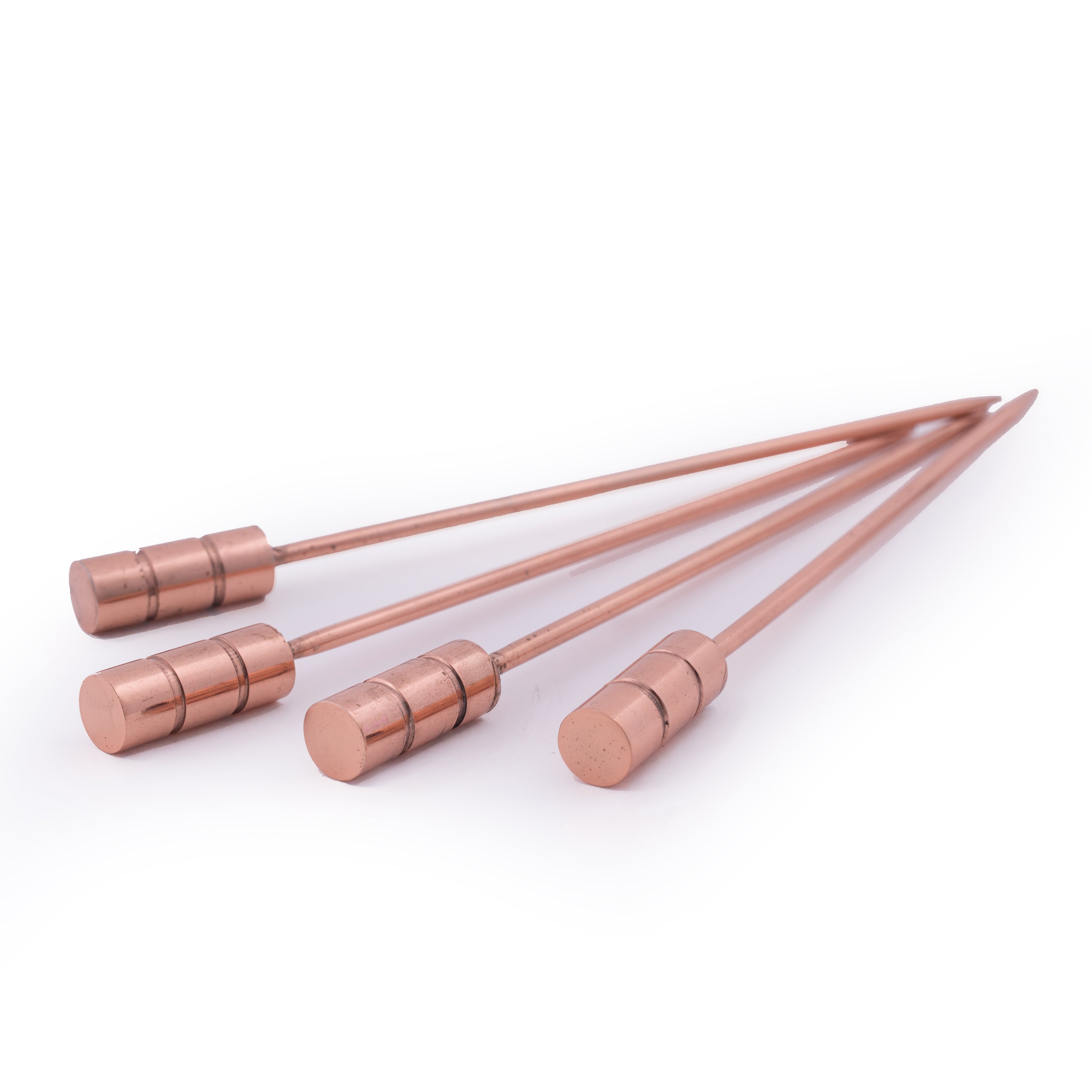 Copper Plated Cocktail Picks – Crafted Barware
