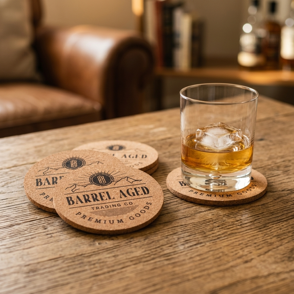 Premium Cork Coasters